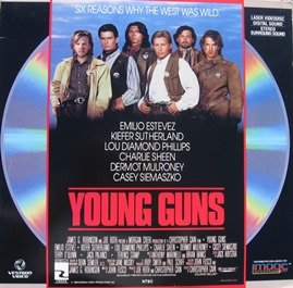 Young Guns Laserdisc Cover